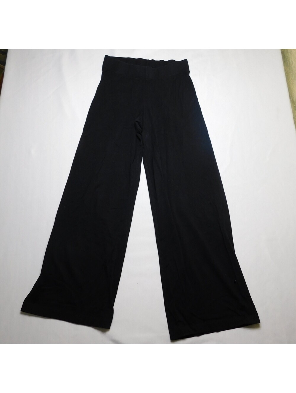 Old Navy Black Wide Leg Yoga Pants Women's Size Medium M Lounge Comfort Stretch